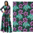 Cotton Non-elastic African Prints Ethnic Garment Fabric