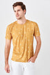 Mustard Men Printed New T-shirt