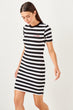 Multicolour Stripe Knitted Dress