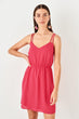 Fuchsia Halter Dress