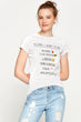 Women 'S White T-Shirt