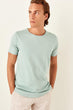 Mint Male Short Sleeve Cycling Neck T Shirt