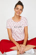 Women Pink T Shirt