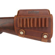 Hunting Rifle Gun Cheek Rest Riser Pad Buttstock Left Hand Genuine Leather W/Ammo Cartridges Holder Shooting Accessories