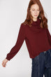 Women Burgundy Blouse