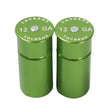 Reusable Tactical Training Rounds 12 GA Shotgun Snap Caps Bullet Casing for Hunting Firing Pin Protect One Pack (2pcs)