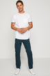 Male Green Narrow Cut Pants