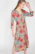Women Gray Floral Dress