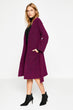 Women Fuchsia Coat