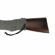 Tactical Silicone Treated Grey Rifle Knit Firearm Sock Shotgun Cover Gun Protector for Hunting Shooting