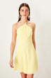 Yellow Halter Dress