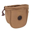 Hunting Shotgun Canvas Cartridge Pouch Ammo Shell Bag Speed Loader Bullet Case Carrier with Drawstrings for Shooting