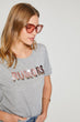 Women Gray T-Shirt