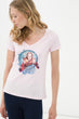 Women Light Pink T-Shirt