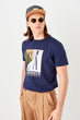 Navy Blue Men 'S Cotton T Shirt