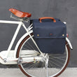 Vintage Bicycle Bags Rear Seat Bike Pannier Rack Trunk Double Roll-up Luggage Waterproof Two Carrier 23L Bike Accessory