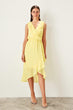 Yellow Ruffle Detail Dress