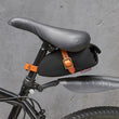 Outdoor Bicycle Saddle Bag MTB Seat Tail Pouch Black Canvas Phone Holder Bike Case Water Repellent Cycling Accessories