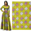 Yellow African Prints Ethnic Garment Fabric