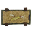 Fly Fishing Wallet Durable Vintage Pouch Canvas Faux Fleece Fishing accessories