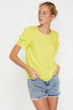 Women Yellow Blouse