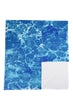 Blue Male Pattern Beach Towel