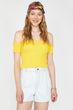 Women Yellow T-Shirt