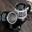 450 ml Stainless Steel Self Stirring  Automatic Electric Mug