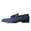 Blue Crocodile embossing Loafers Genuine Matte leather Mans Footwear Slip-On Casual Men Shoes Driving Zapatos de Hombre