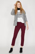 Women Burgundy Pants