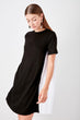 Black Back Knit Dress