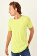 Green Men 'S Short Sleeve Cycling Neck Shirt
