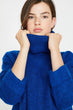 Women Blue Sweater