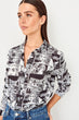 Black Patterned Shirt
