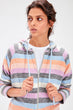 Multicolour Basic Örme Eyelash Sweatshirt