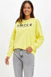 Women Yellow Casual Hoodies