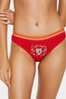 "Women Red Printed Printed Panties "
