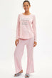 Woman Knitted Sleep-wear Sets