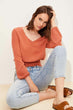 Woman Long Sleeve Blouse