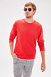 Red New Men 'S Cycling Neck Sweater