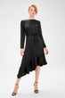 Black Flounces Dress