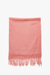 Women Pink Pearl Detailed Shawl