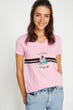 Women 'S Pink Short-Sleeve T-Shirt