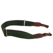 Shotgun Gun Shooting Rifle Sling Shoulder Strap Webbing & Leather Hunting Accessories w/ Brass Buckle Length 86-129CM