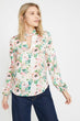 Women Green Print Blouse