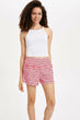 Woman Woven Swimming Shorts