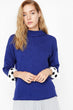 Women Blue Sweater