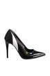 Black Patent Leather Women 'S High-Heeled Shoes