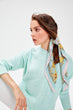 Mint Bike Collar Sweater Sweater