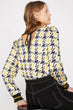 Women Yellow Print Blouse